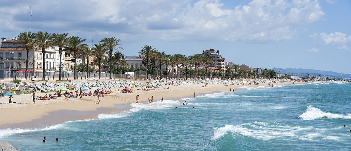 Coast of Barcelona barcelona spain beach playa Maresme sitges Badalona Vilassar de Mar Sant Pol Mataró Santa Susanna Arenys de Mar cabrera Gonzalo Sanguinetti