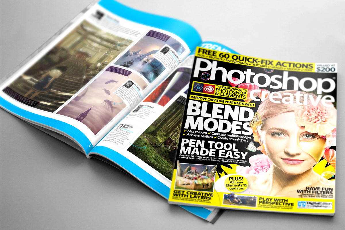 Photoshop® Creative Magazine Photoshop® Creative magazine photoshop creative digitalart art