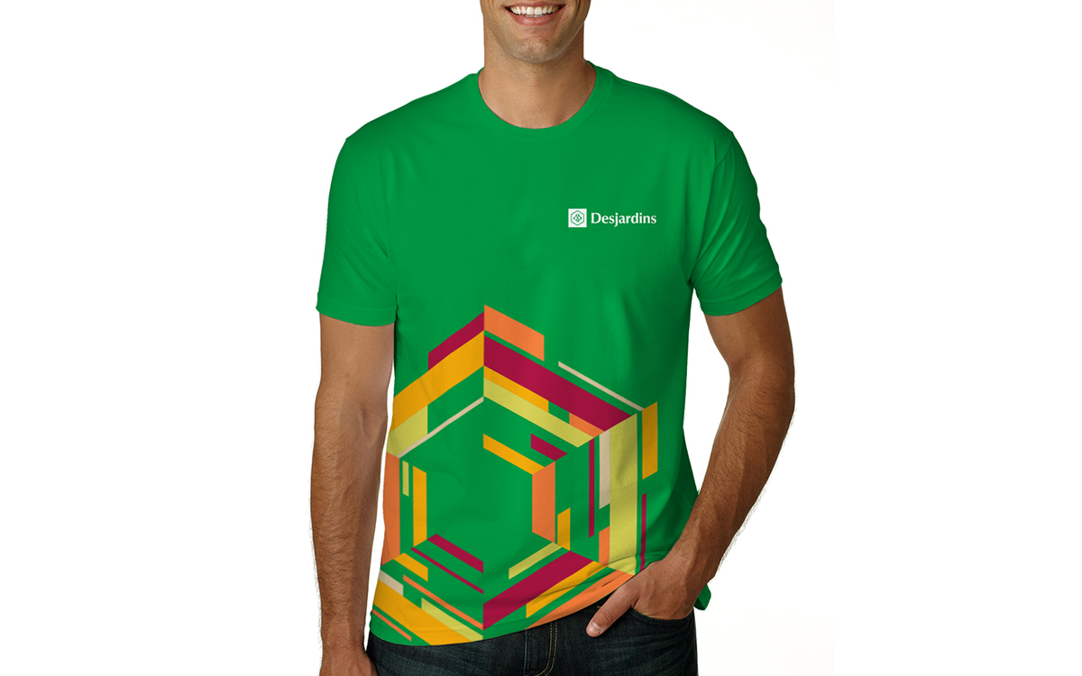 Bank Credit Cards t-shirt hexagon green poster annual report