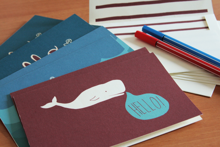 Stationery SCAD nautical journals handmade screenprint Patterns giftwrappers notecard