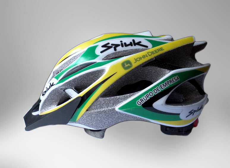Bike btt casco ciclismo corporate david zurita design GRUPO ciclista Helmet MTB rider