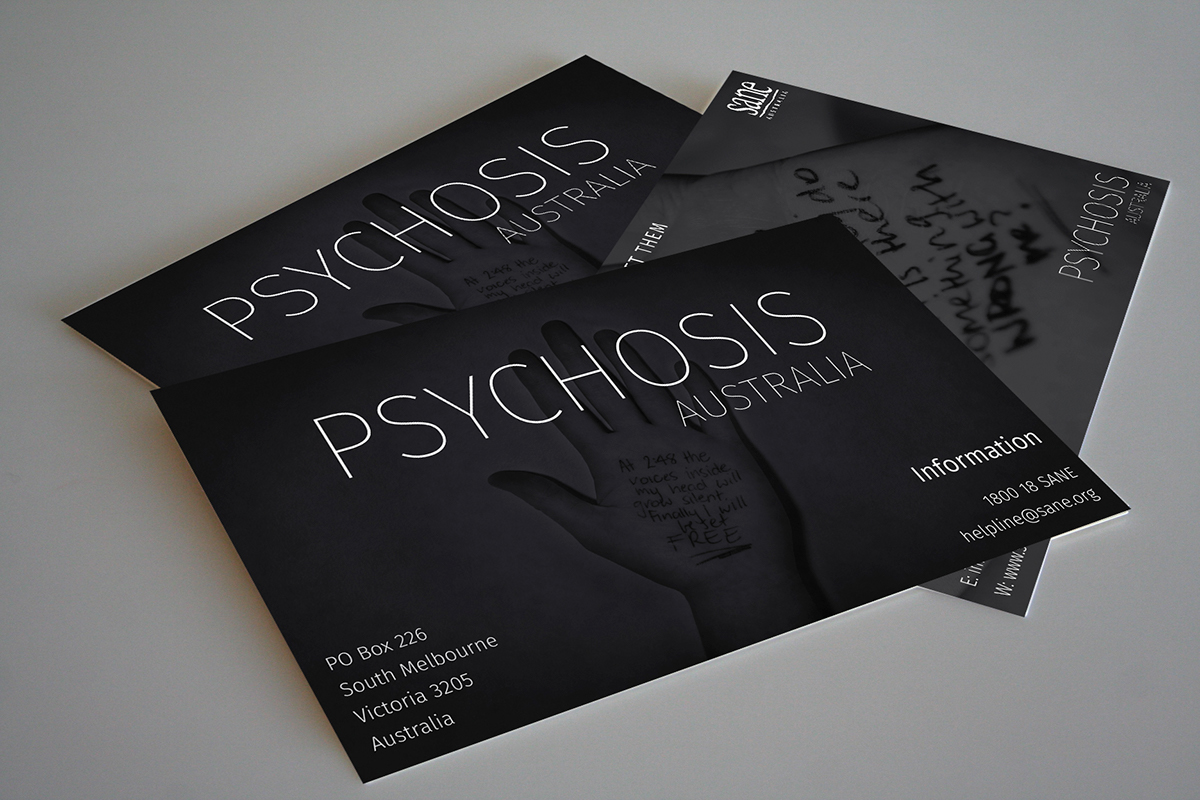 graphicdesign Webdesign psychosis poster photograph design brand