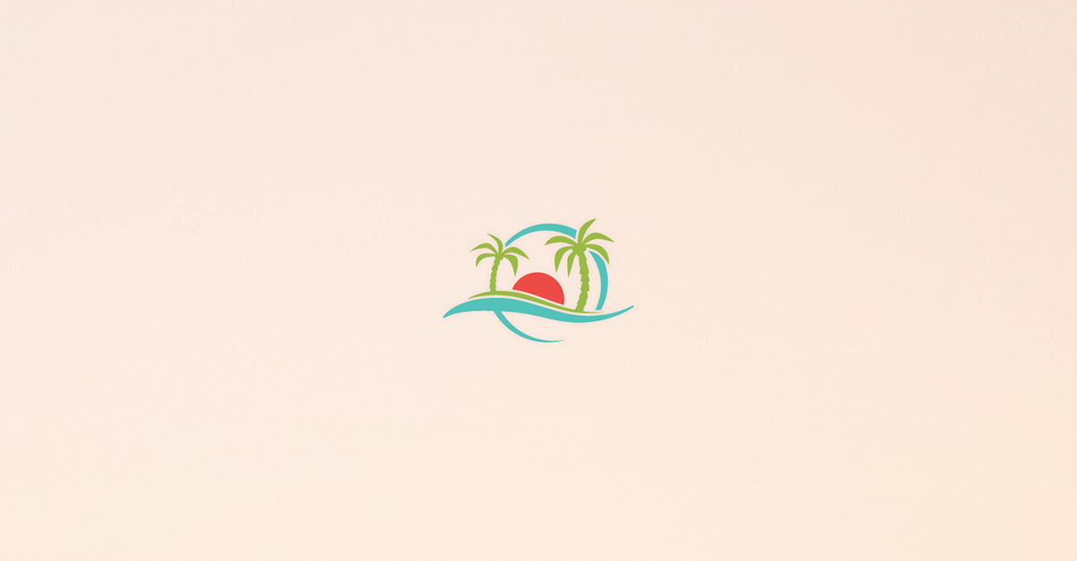 logo Nature Flowers trees palm Palm Tree Tropical vector