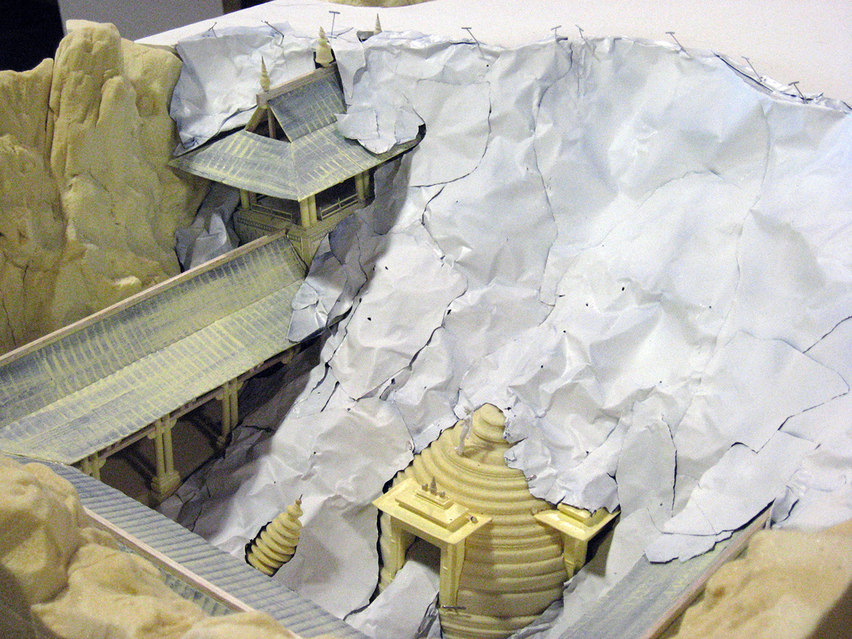 Movies model concept art department film production miniatures set mummy timeline Model Making maquette design