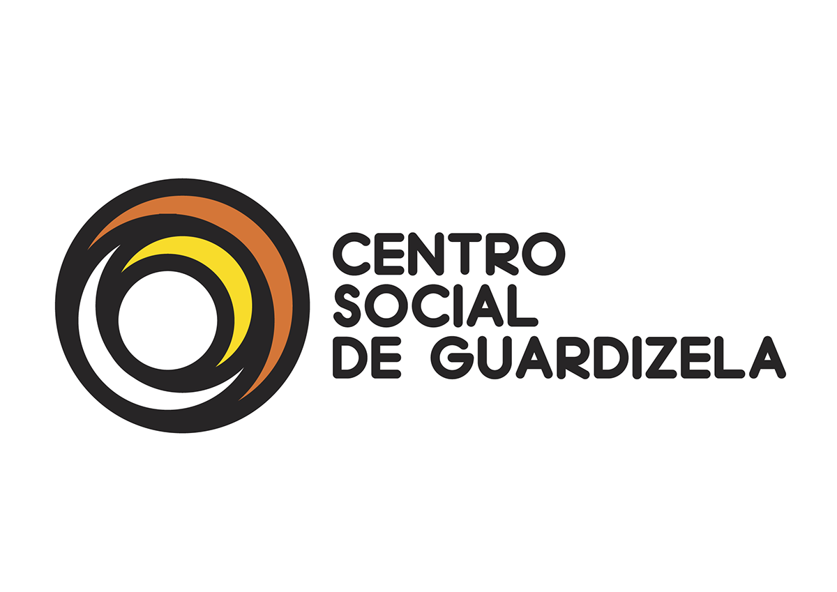 centro centro social chrome guardizela orange yellow preto logo Logotipo Crianças kids old people Idosos