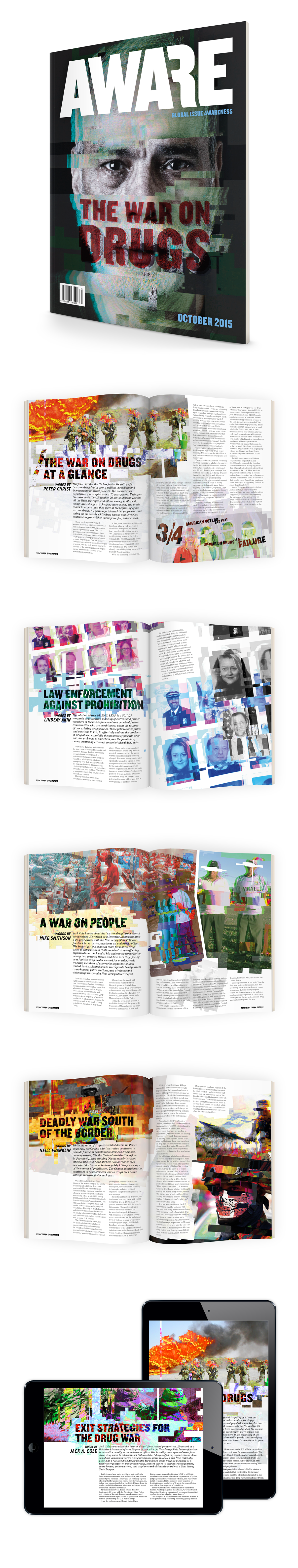publication design Magazine design Digital Publishing glitch art