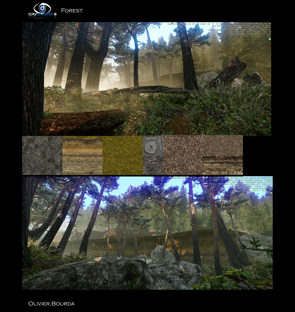 3dsmax CryEngine3 cgtexture battlefield Game Art video game Environnement Military serious game game photoréaliste Urban forest Gun polycount