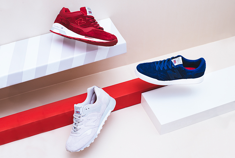 New Balance visual magazine Flying The Flag sneakers