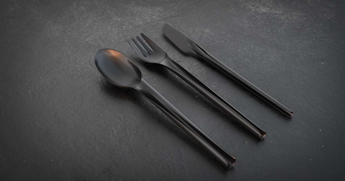 cultery bionik layers bionics eat Food  flatware dining take away Carry