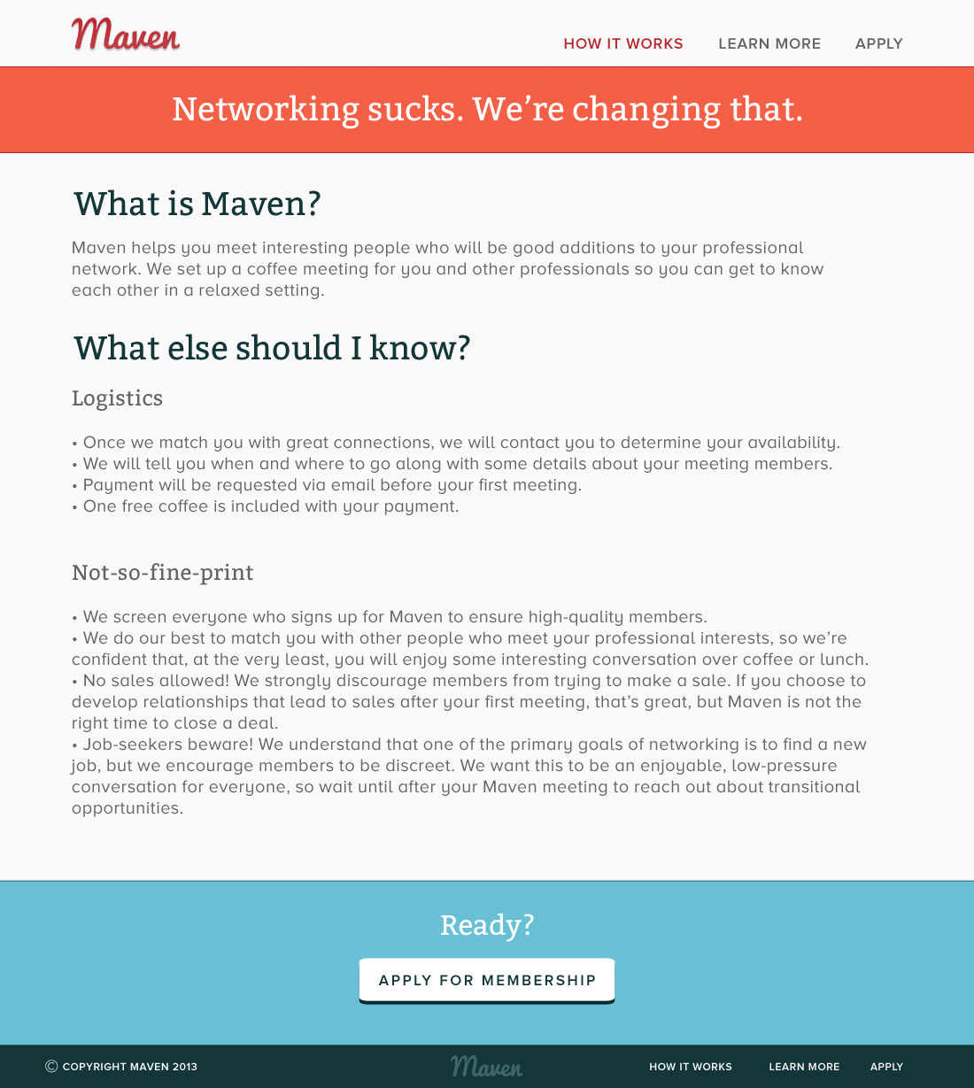 networking startups chicago Logotype maven professional Web Custom custom type flyers entrepreneur