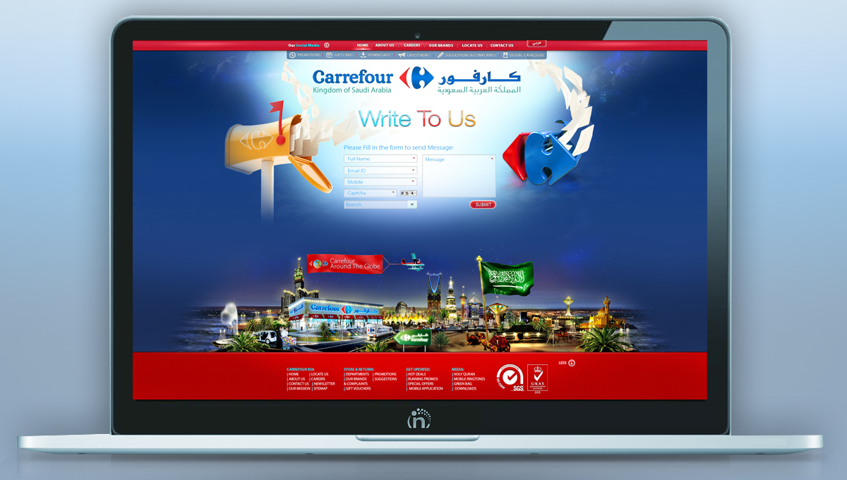 Carrefour carrefour saudi Saudi arabic Retail suppermarket Website Hypermarket fresh Landmarks