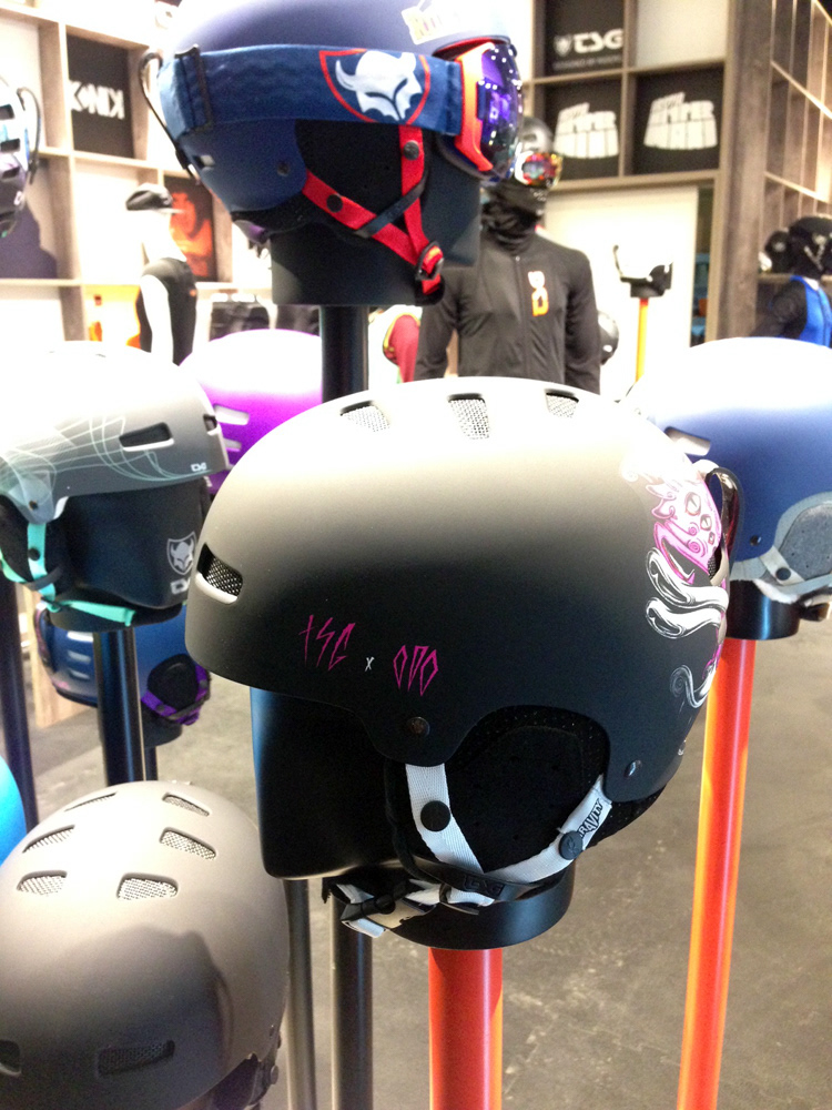 TSG Protective Gear Helmet design ISPO