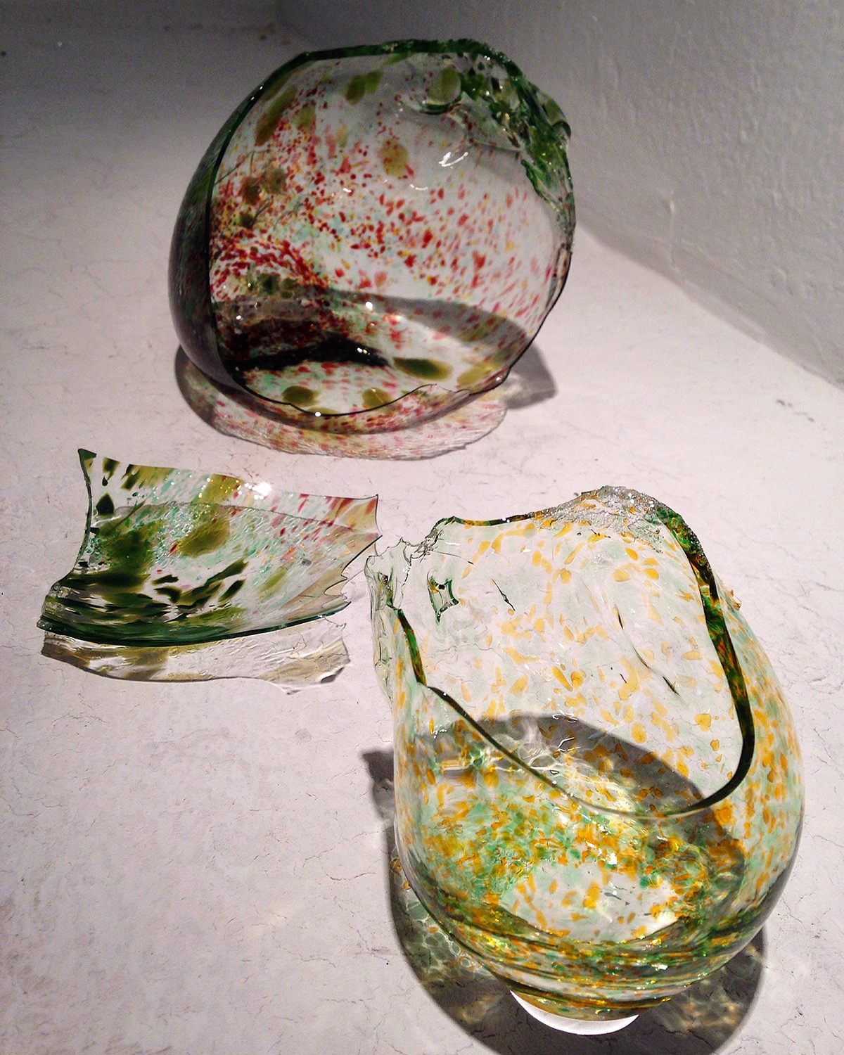 color glass blownglass glassblowing Hot colorful craft organic Nature Transparency light tableware design risd pattern