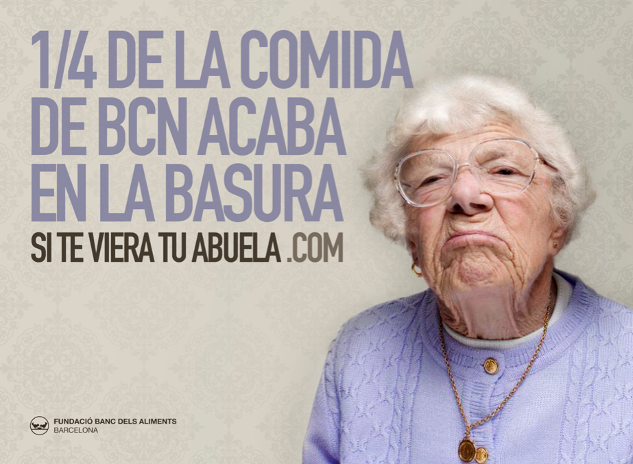 Abuelas abuela Alimentos Banc dels Aliments bcn barcelona si te viera