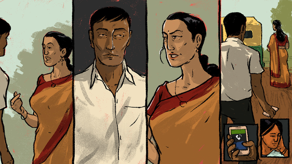 comic interactive comic sextrafficing India ILLUSTRATION  storyboarding   storyboard Webcomic studiokokaachi
