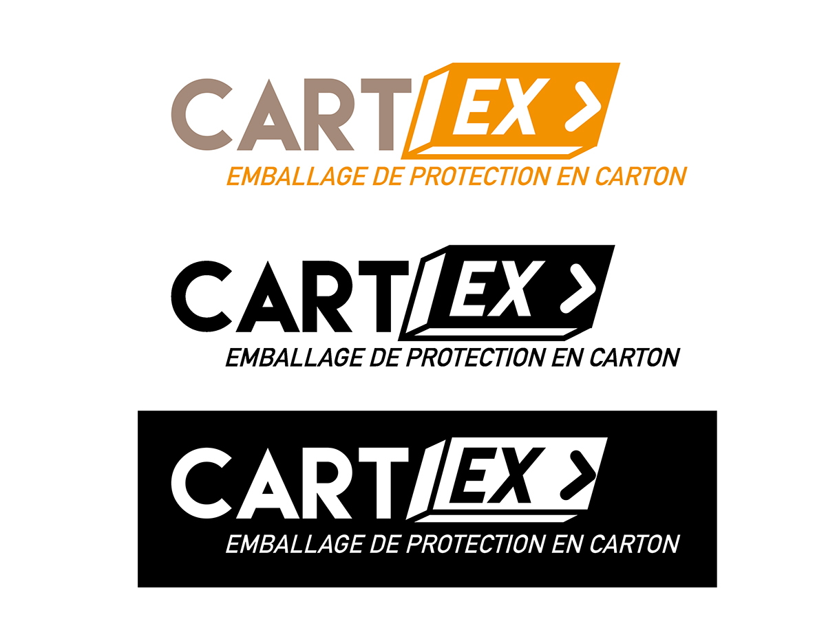 CARTEX carton Kraft craft logo