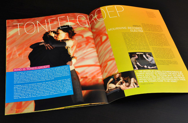 publication magazine color colorful Theatre arts