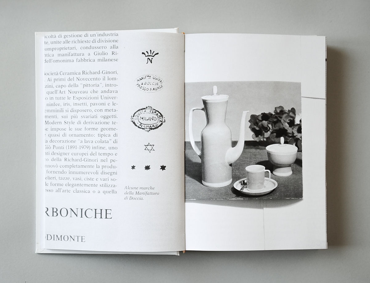 ginori Richard Ginori Monograph ISIA Urbino porcelain decorations