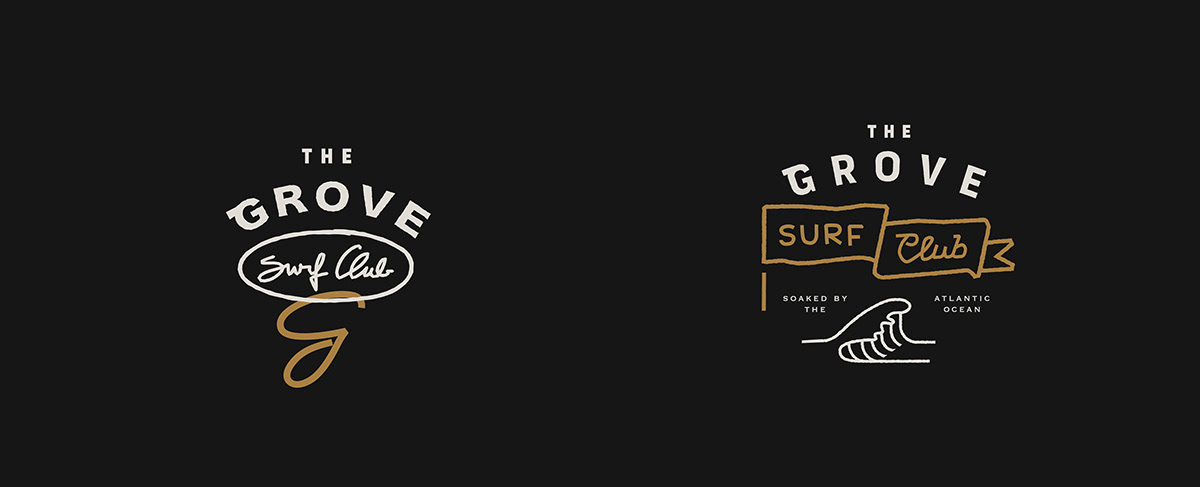 Surf brand logo surf logo beach Ocean Stationery branding  tshirt business