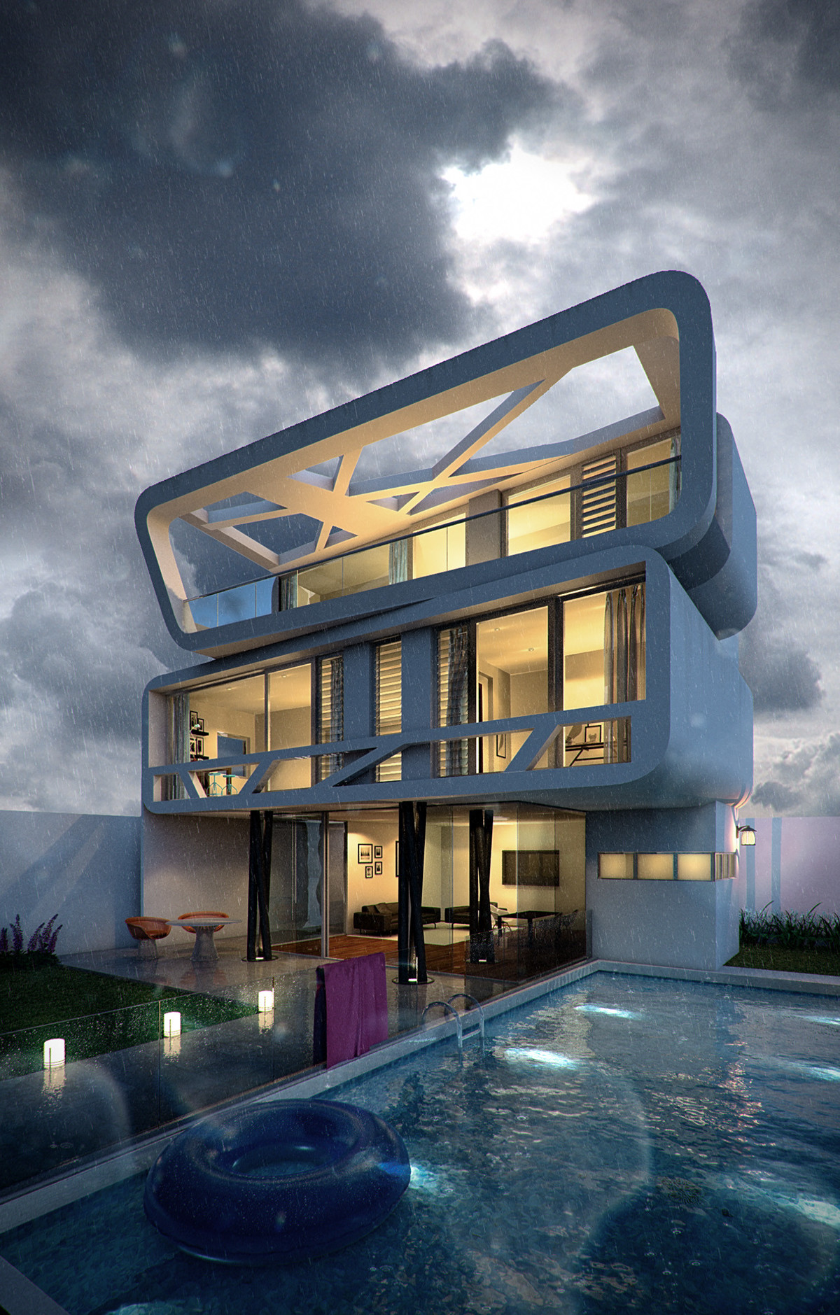 Vizarq   arquitecture Interior 3D exterior vray MentalRay
