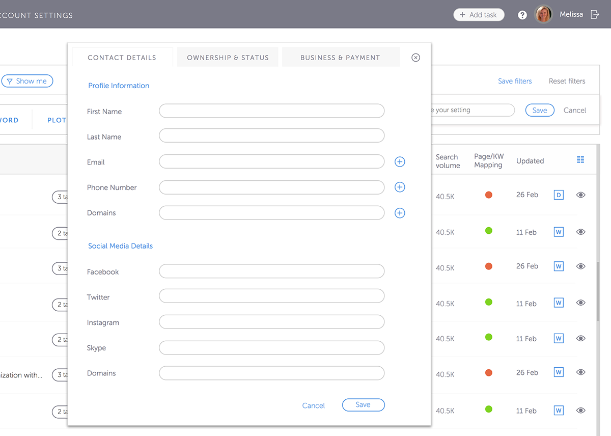 ux UI redesign