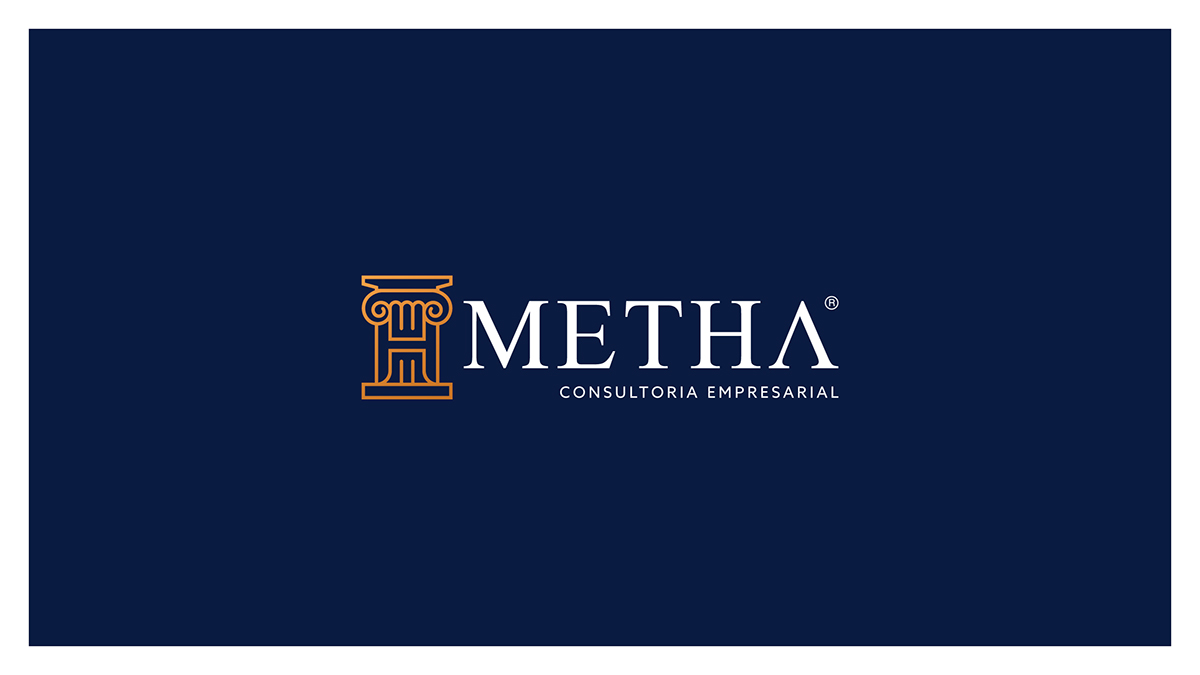 metha branding  design graphic design  marca identidade visual