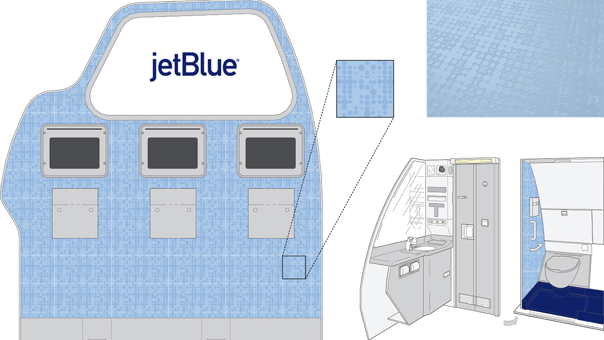 Jetblue A321 BiggerBetterBluer mint Transcon aviation humanity