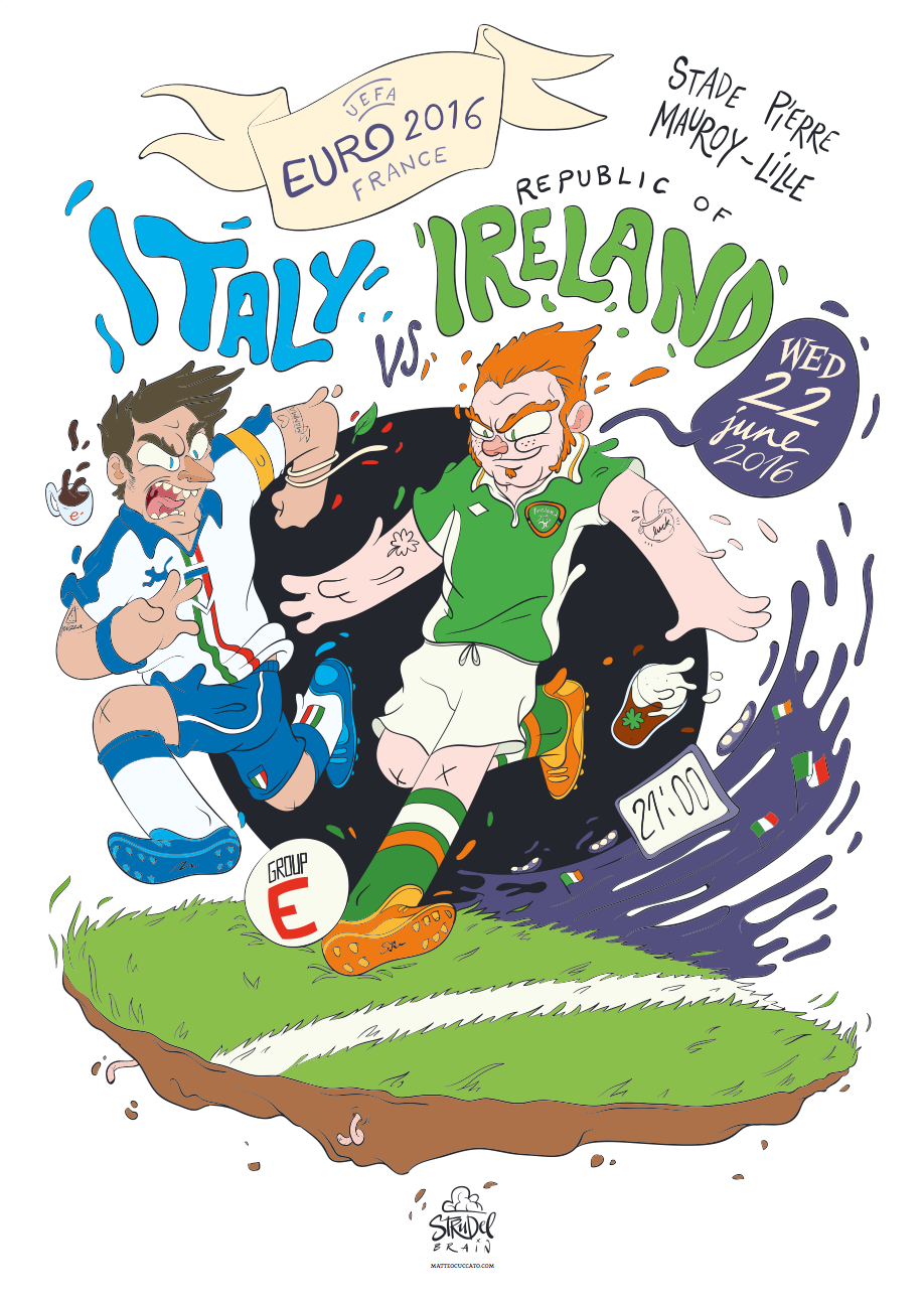 Offside pogmogoal goal magazine euro uefa Euro2016 Italy Ireland football soccer sport irish france