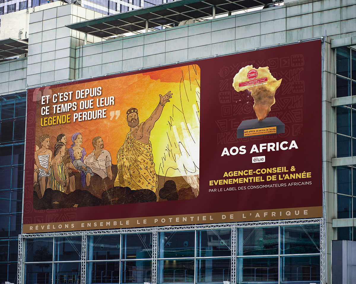 Rebranding AOS Africa Case Study Logo Design 
