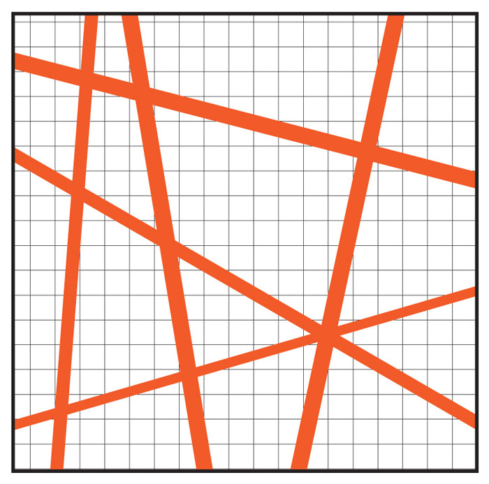 halftone Color Block basics geometric simple dots and lines perforated minimal Minimalism