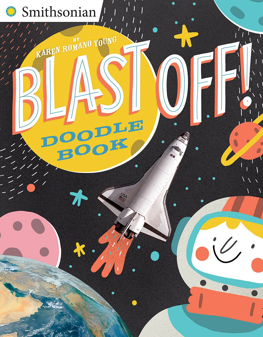 astronaut book cover rocket