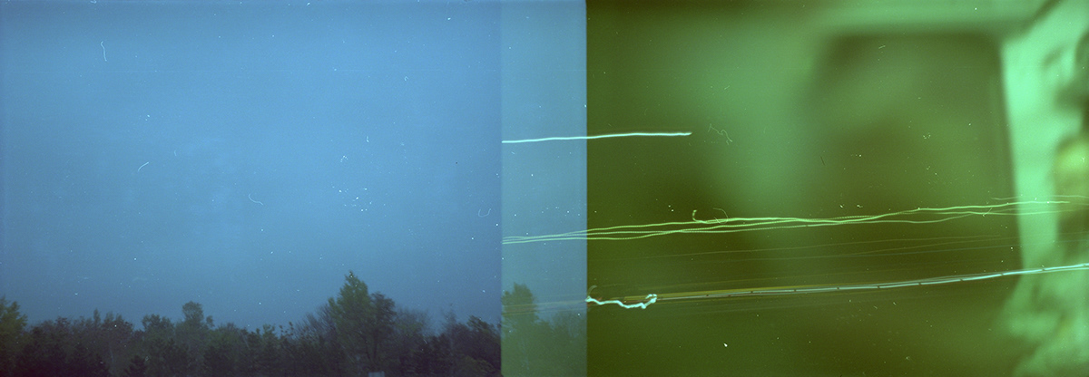 analog ihagee drezden  colour montage negative Film  