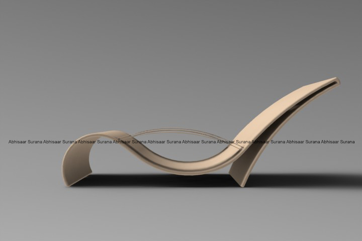 furniture cad bench Solidworks 3D Interior industrial product designer design