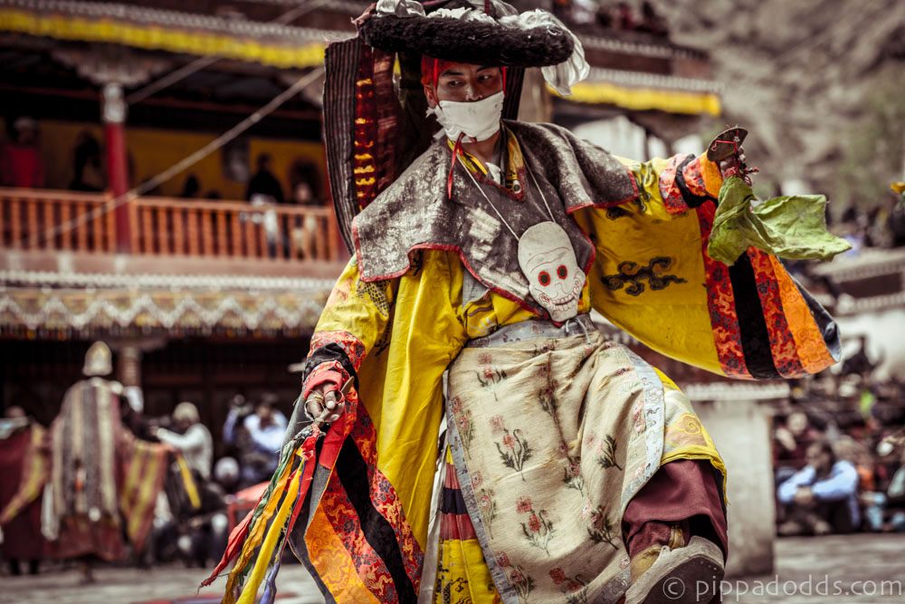 DANCE    ladakh India himalayas mountians monastery monks tradition meditation ritual trance movement costume masks