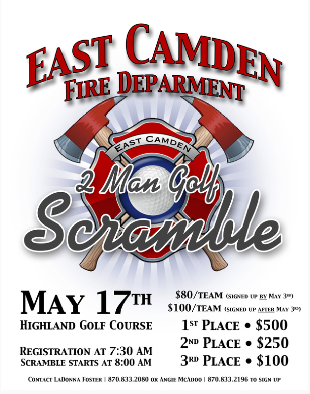 print design CMYK Park play golf scramble Fire Department erikson