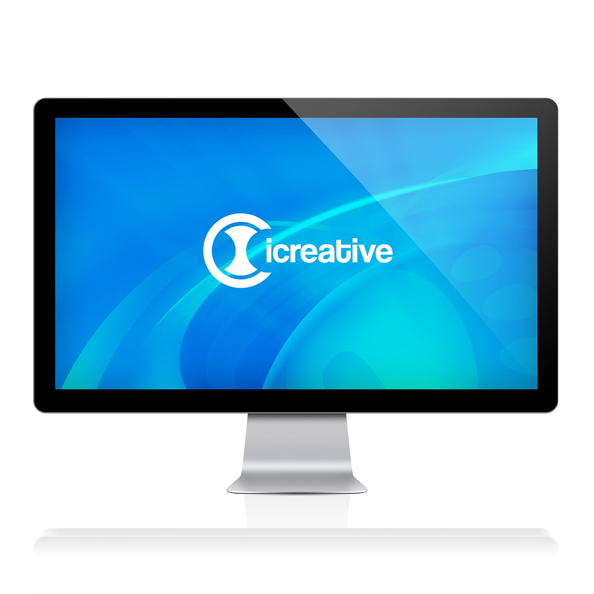 iCreative logo identity