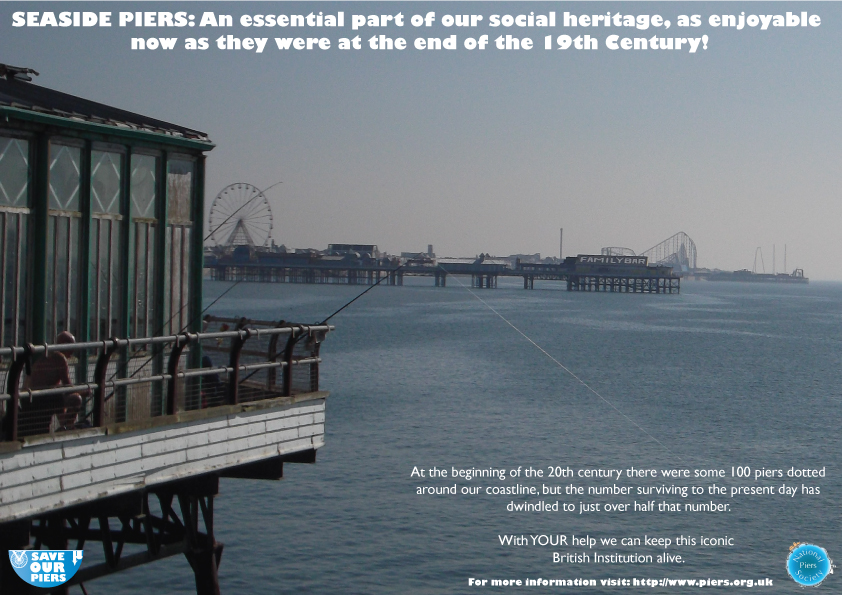 Seaside piers Awareness campaign