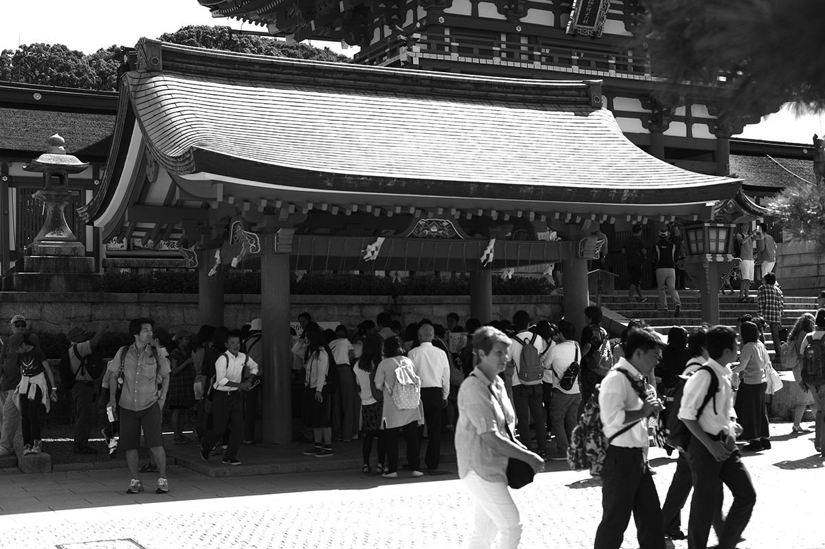 kyoto japan Shrine blackandwhite Leica monochrom