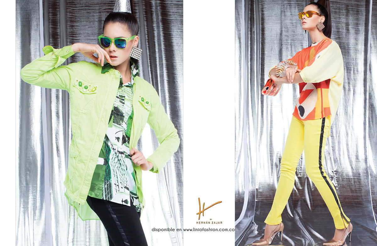 Hernan zajar colombian fashion color jackie saad Colombian artist