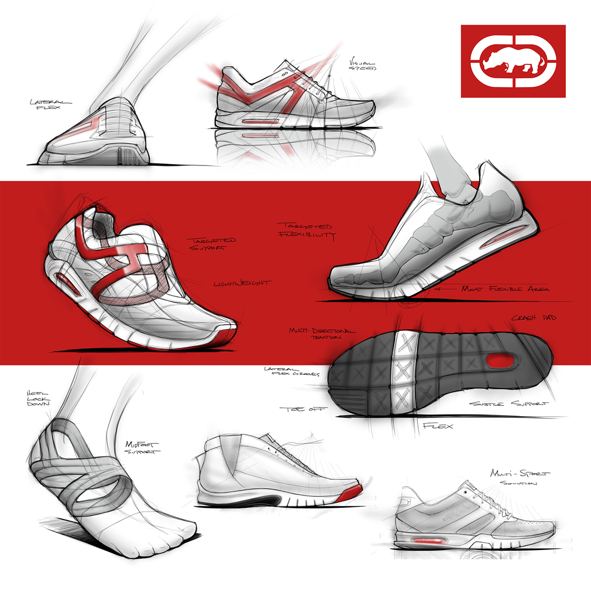 Adobe Portfolio footwear design creative product design  shoe sketching ILLUSTRATION  rendering