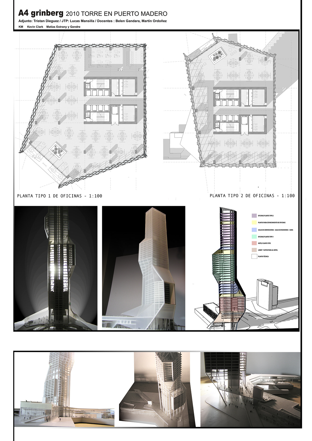 tower torre puerto madero design diseño arquitectura Maqueta scale model