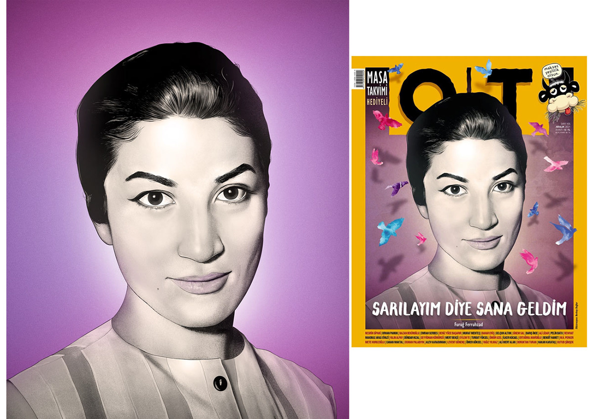 cover Cover Art editorial Editorial Illustration portrait portraits