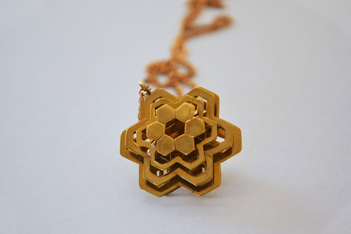 jewelry hexagon