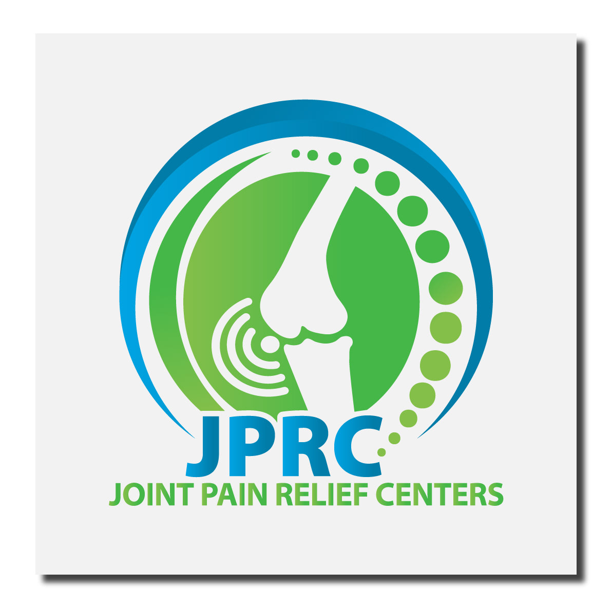 Joint pain relief center identity Logo Design brand identity medicine hospital heal