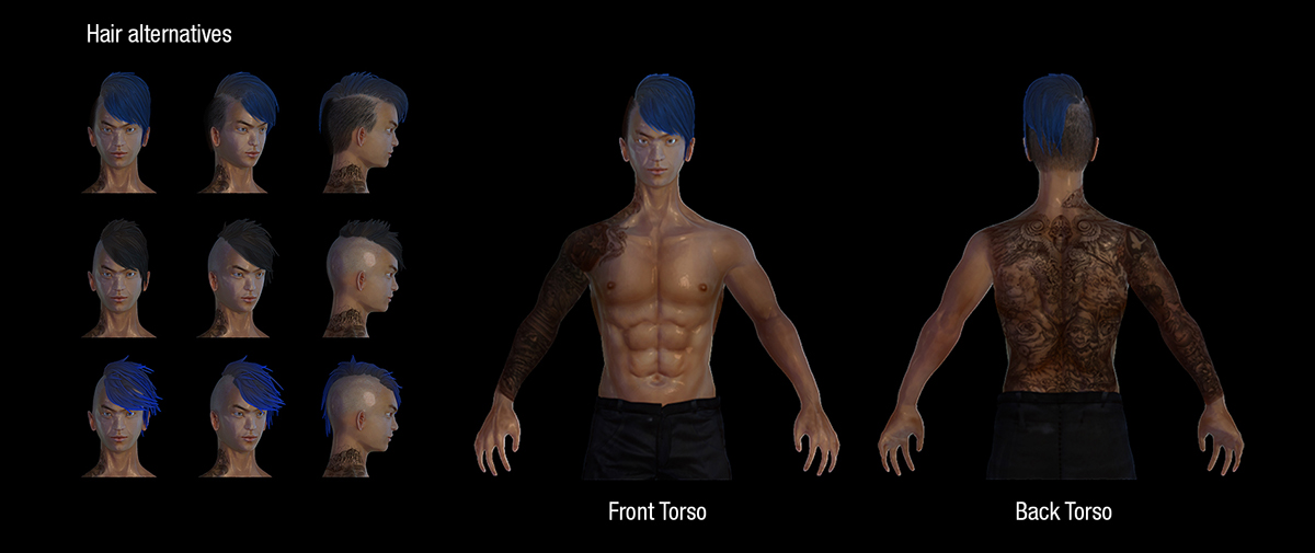 Character design  character development Visual Development freelance work realistic render concept art 2D 3D Zbrush marvelous designer