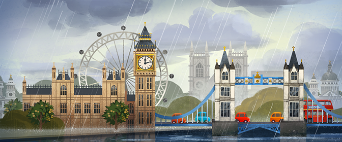 London map mobile game map art map illustration Beatles Sherlock Holmes Character design  concept art london bridge