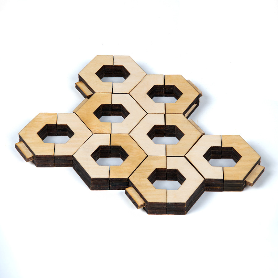 design wood Jigsaw puzzle 3D Nature toy