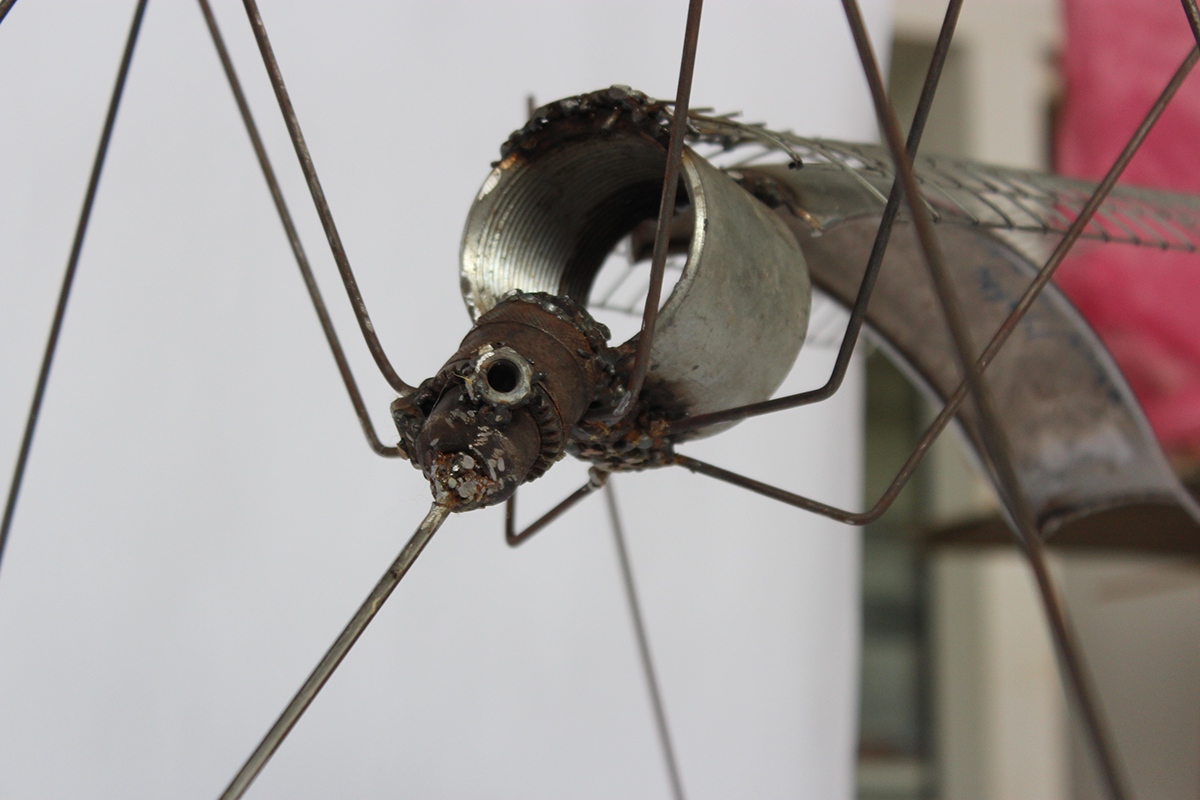 mosquito sivrisinek metal sculpture heykel abstract soyut animal hayvan