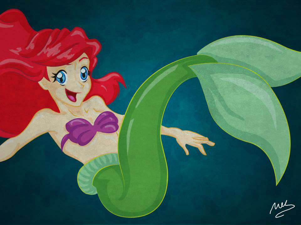 sirenita little mermaid disney Princess under the sea Jueves