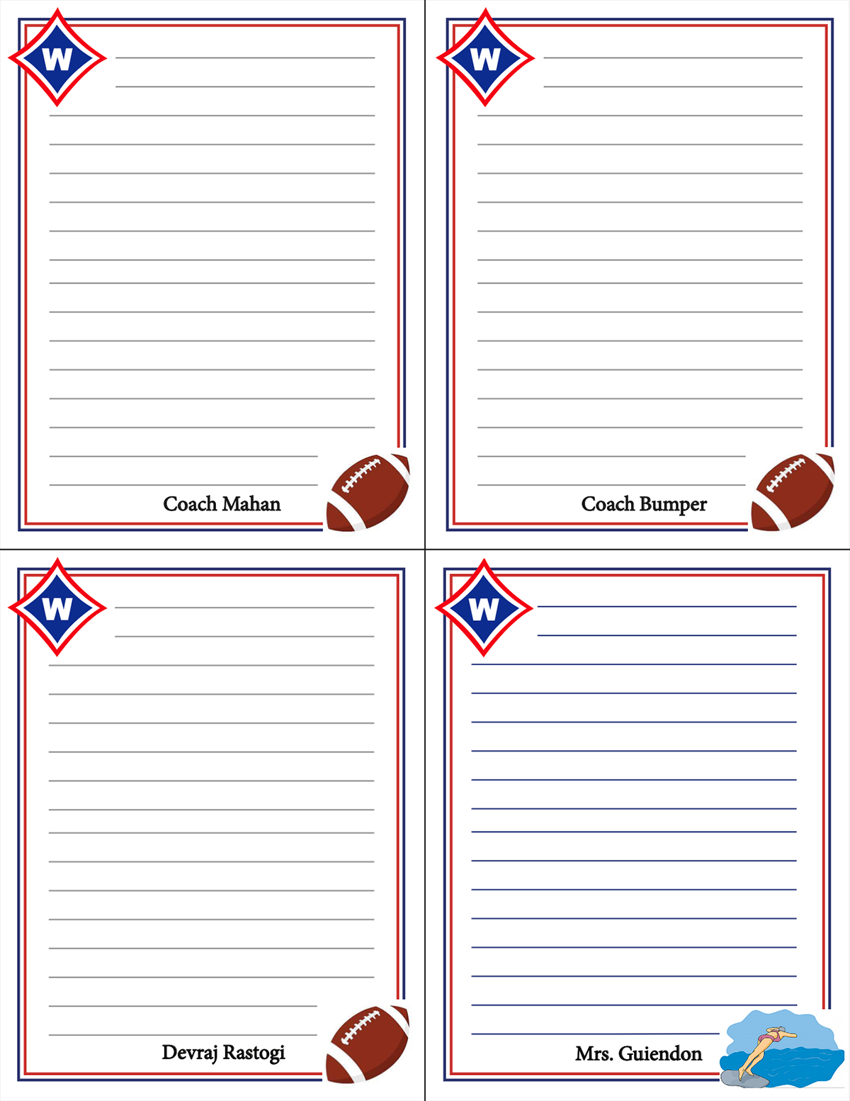 notepad design notepads print stationary text